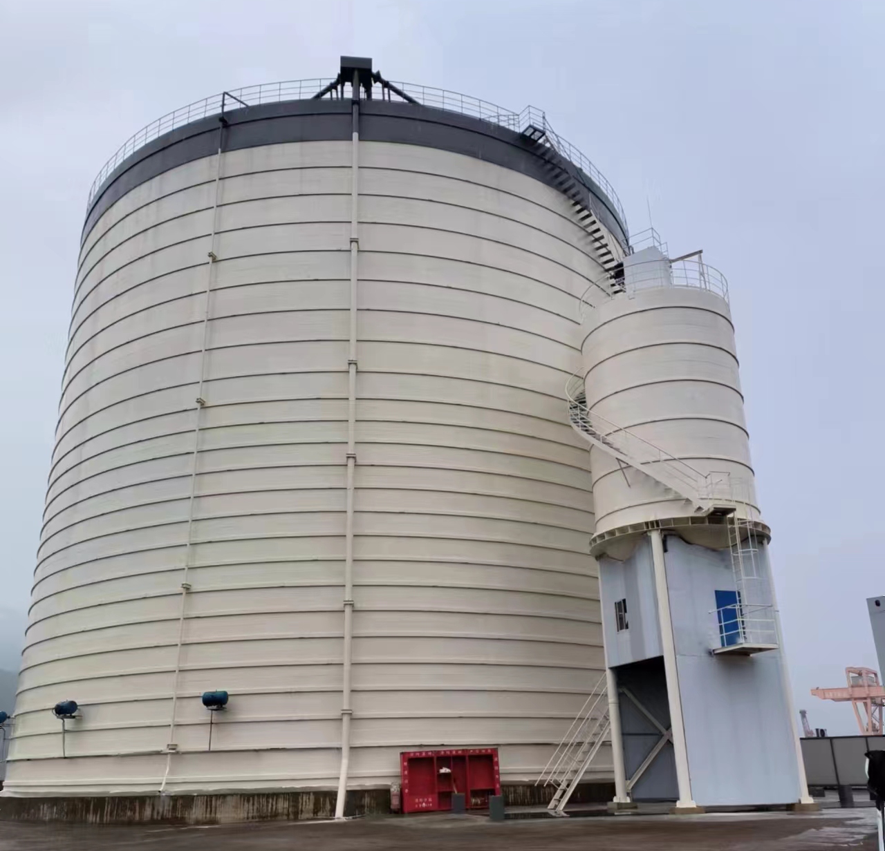 北碚10万吨水泥钢板库